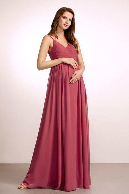 Robe Cérémonie Fluide Maternité - gallery 3