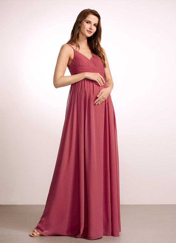 Robe Cérémonie Fluide Maternité - gallery 3
