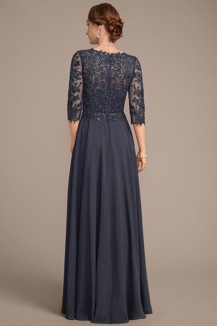 Robe Cérémonie Longue Bleu Royal - gallery 6