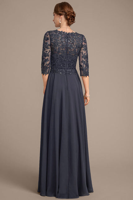 Robe Cérémonie Longue Bleu Royal - gallery 6