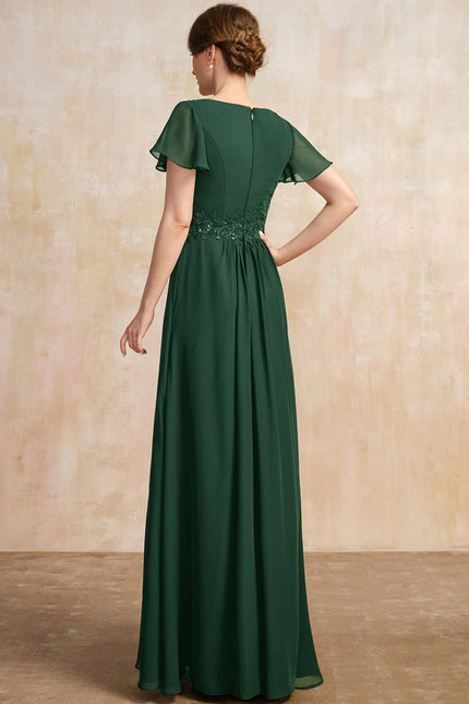 Robe Cérémonie Longue Élégante Émeraude - gallery 4