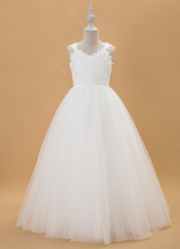 Robe Cérémonie Enchantée Blanc - gallery 5