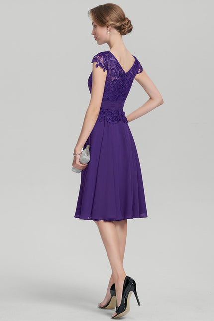 Robe Cérémonie Violet Élégance Chic - gallery 4