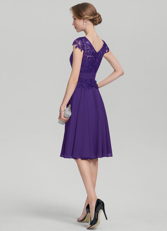 Robe Cérémonie Violet Élégance Chic - gallery 4