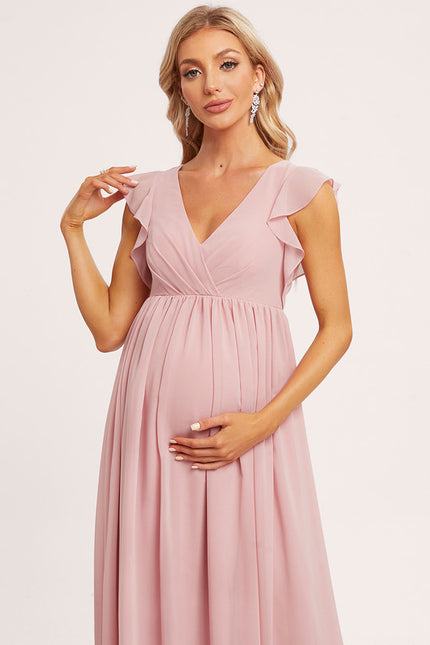 Robe Cérémonie Fluide Maternité - gallery 1