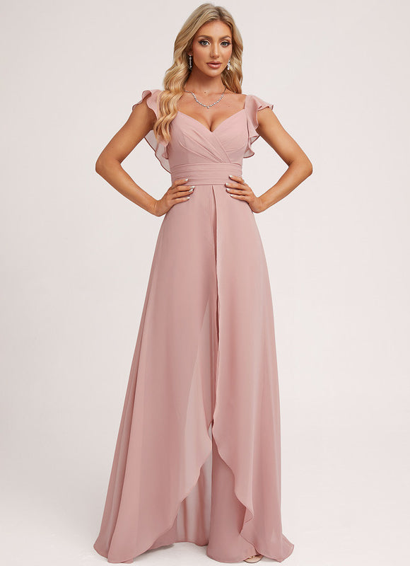 Robe Cérémonie Rose Aérienne - gallery 2