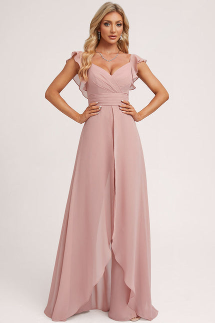 Robe Cérémonie Rose Aérienne - gallery 2