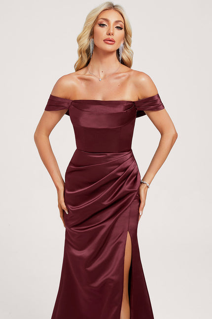 Robe Cérémonie Soirée Drapée - gallery 3