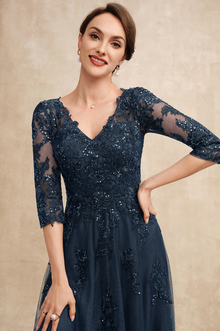 Robe Cérémonie Longue Tulle Ornée - gallery 2