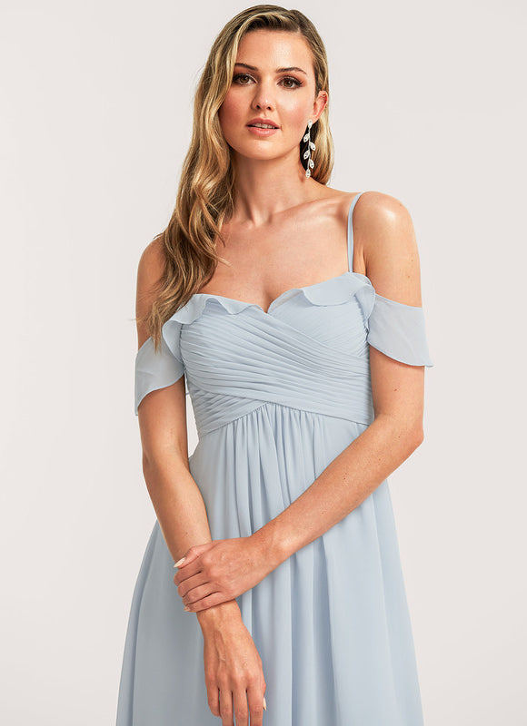 Robe Ceremonie Bleu Clair - gallery 3