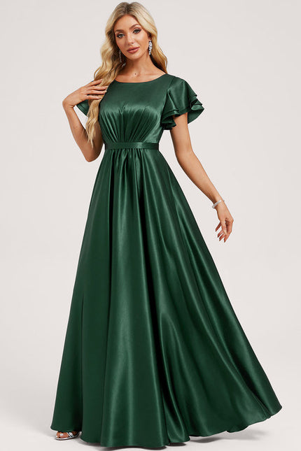 Robe Cérémonie Demoiselle Dhonneur Émeraude