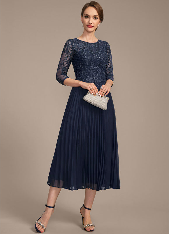 Robe Cérémonie Nuit Plissée Élégante - gallery 4