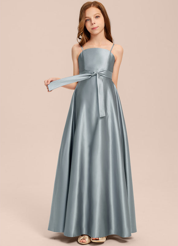 Robe Cérémonie Satin Azur