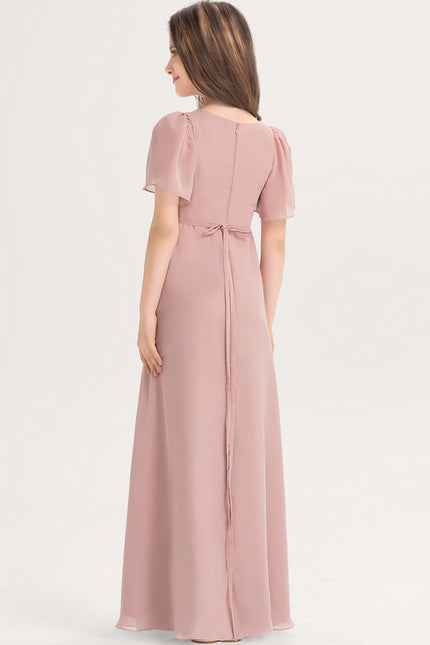 Robe Cérémonie Longue Vert Deau - gallery 3