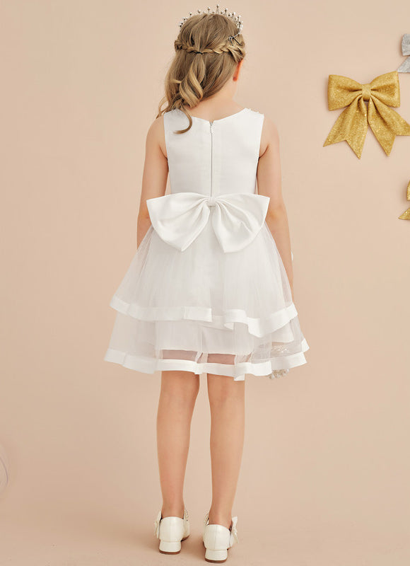 Robe Cérémonie Tulle Crème - gallery 5