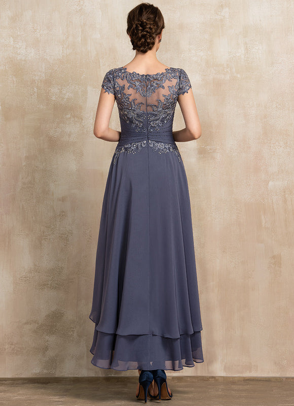 Robe Cérémonie Grise Délicate - gallery 4