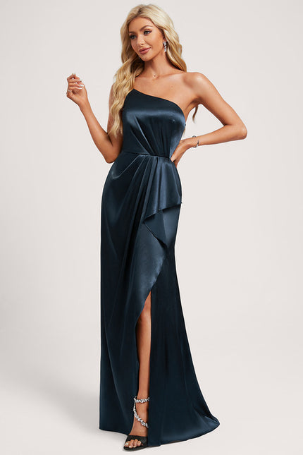 Robe Cérémonie Fluide Satinée - gallery 2