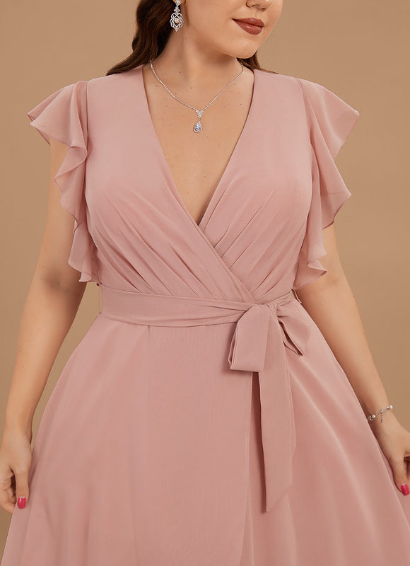 Robe Cérémonie Fluide Marine Élégante - gallery 6