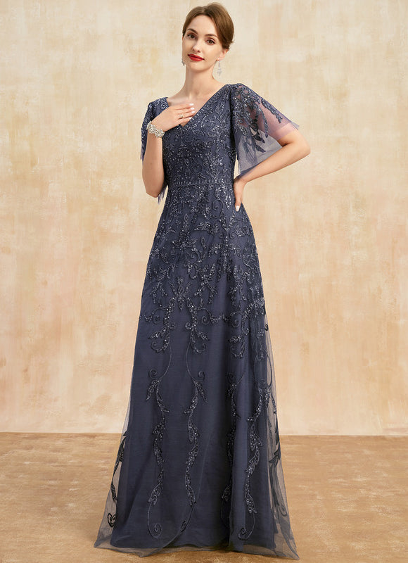 Robe Cérémonie Longue Tulle Ornée - gallery 3