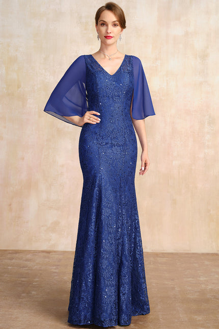 Robe Cérémonie Élégante Bleue - gallery 1