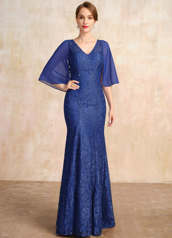 Robe Cérémonie Élégante Bleue - gallery 1