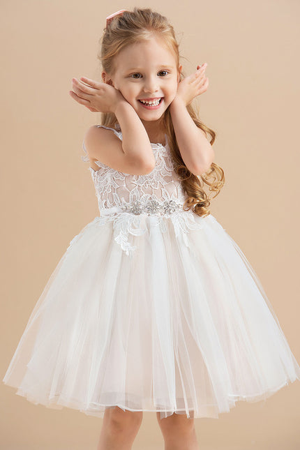 Robe Ceremonie Fille Broderie Anglaise - gallery 9