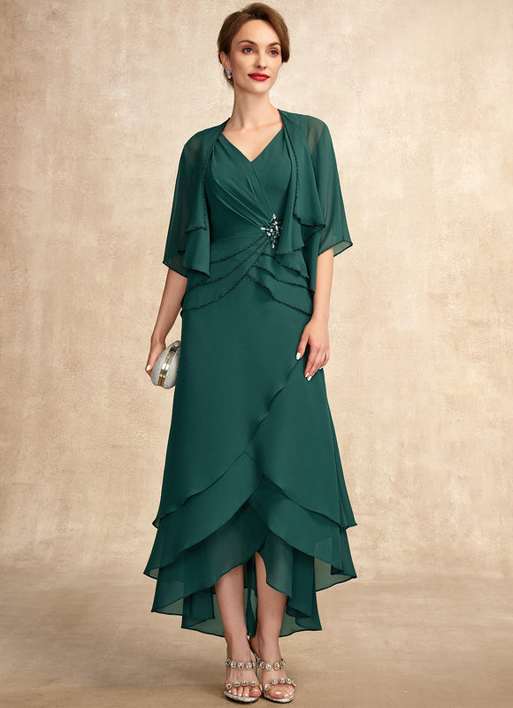 Robe Cérémonie Chic Asymétrique