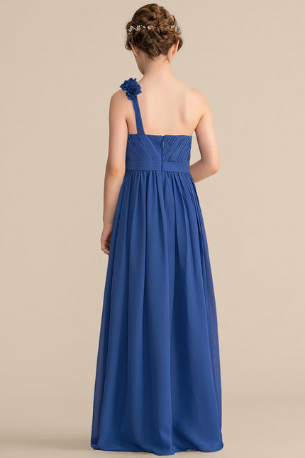 Robe Cérémonie Bleu Poudré Chic - gallery 1