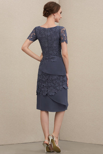 Robe Cérémonie Dentelle Sombre - gallery 6