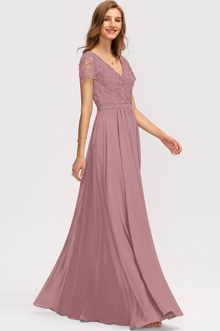 Robe Cérémonie Vaporeuse Lilas - gallery 4