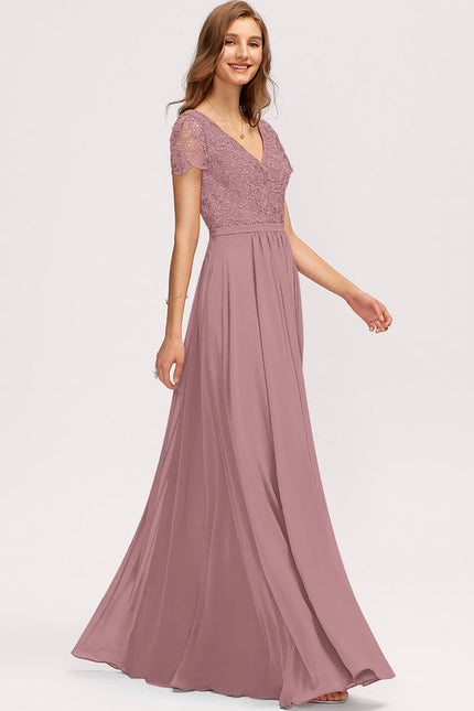 Robe Cérémonie Vaporeuse Lilas - gallery 4