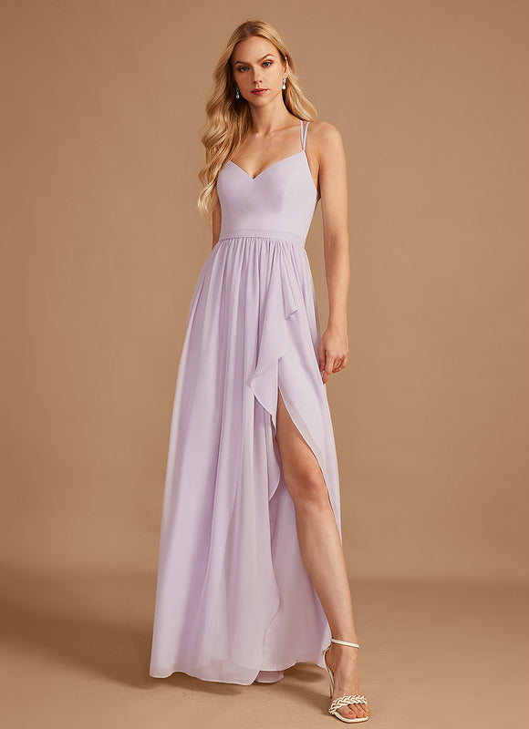 Robe Cérémonie Fluide Marine Élégante - gallery 4