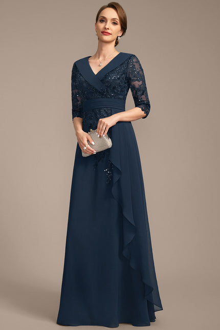 Robe Cérémonie Élégance Marine Raffinée - gallery 2