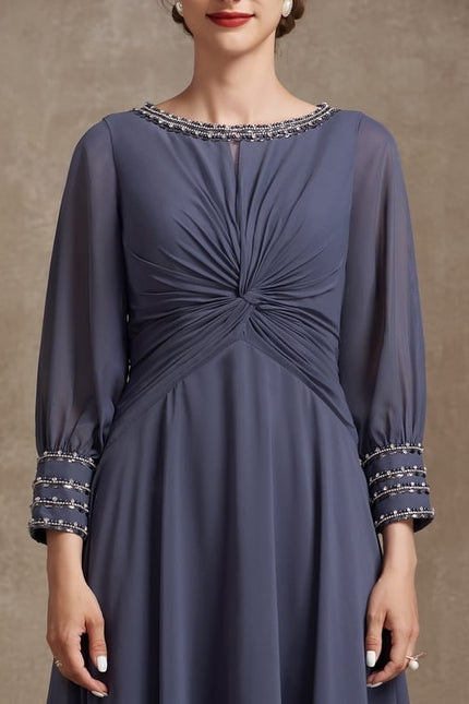 Robe Cérémonie Mousseline Nuit - gallery 7