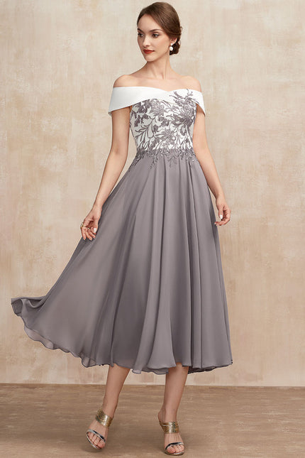 Robe Cérémonie Couture Grise - gallery 4