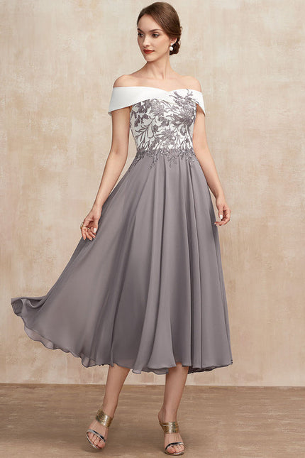 Robe Cérémonie Couture Grise - gallery 4