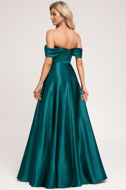 Robe Cérémonie Satin Cuivrée - gallery 2