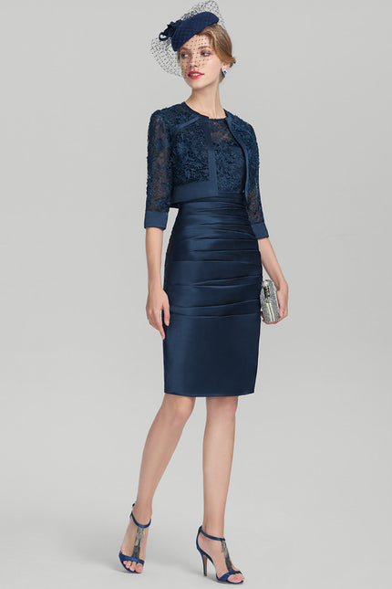 Robe Cérémonie Satinée Contemporaine - gallery 6