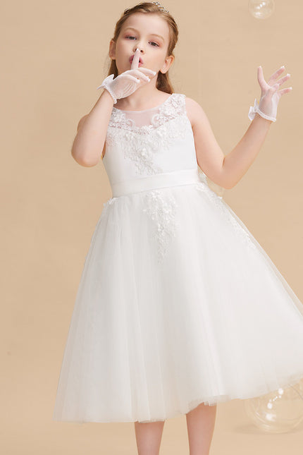Robe Cérémonie Fleurie Étoilée - gallery 2