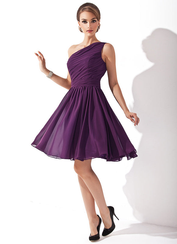 Robe Cérémonie Épurée Violette