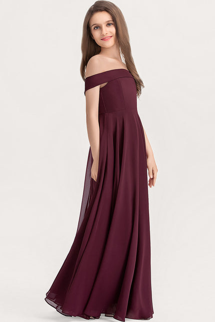 Robe Ceremonie Grande Taille Bordeaux - gallery 4
