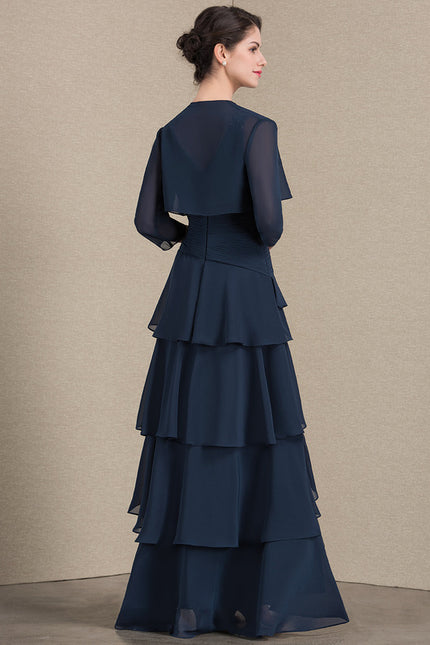Robe Cérémonie Chiffon Sophistiquée - gallery 3