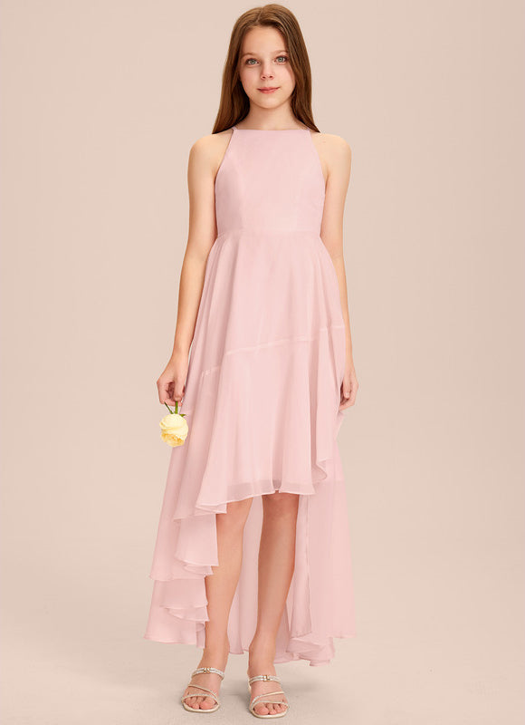 Robe Cérémonie Mousseline Marine - gallery 2