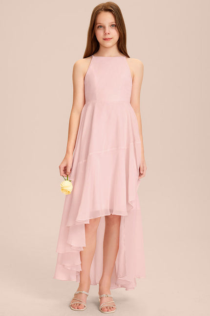 Robe Cérémonie Mousseline Marine - gallery 2