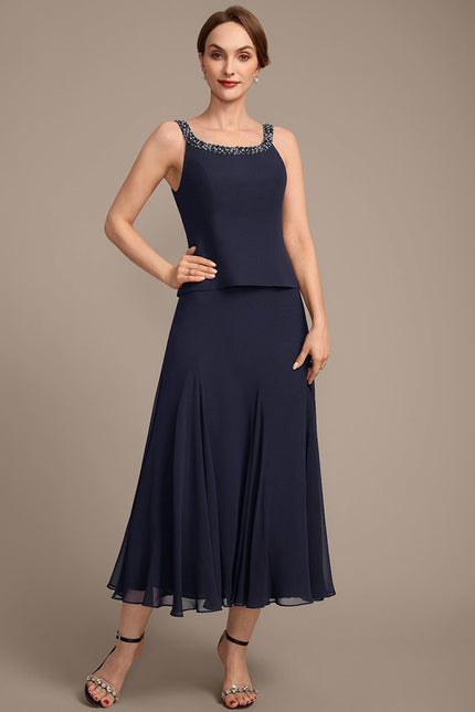 Robe Cérémonie Ensemble Chic Marine - gallery 6