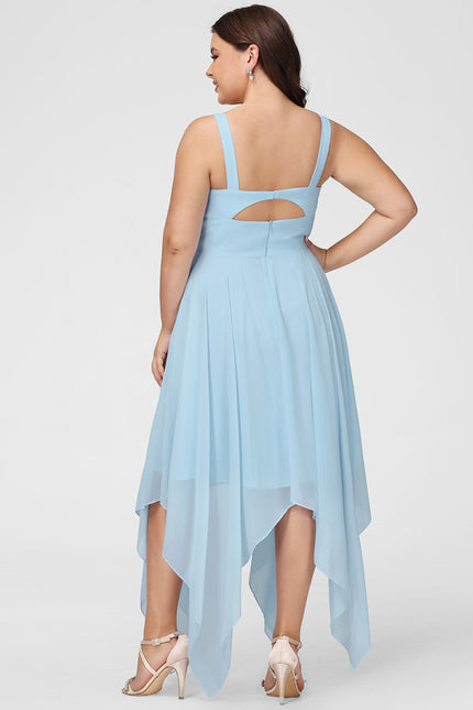 Robe Cérémonie Fluide Marine Élégante - gallery 7