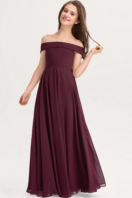 Robe Ceremonie Grande Taille Bordeaux - gallery 3