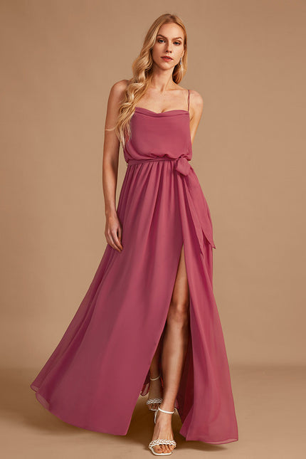 Robe Cérémonie Élégante Longue