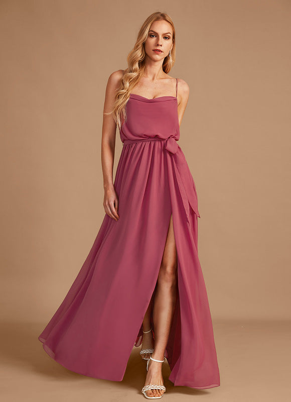 Robe Cérémonie Élégante Longue