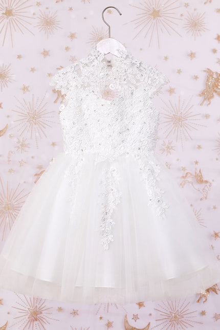 Robe Blanche Ceremonie Pas Cher - gallery 3